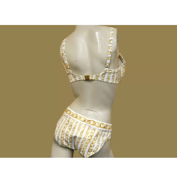 NWT Gottex White Gold Chains bikini - Picture 3 of 6